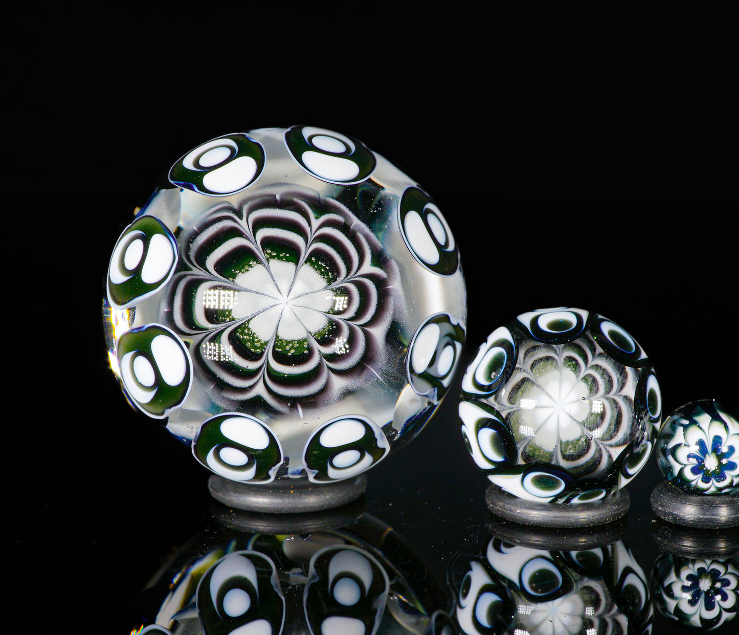 Maestro Series B&W Dotstack Slurper Set (6 pcs)