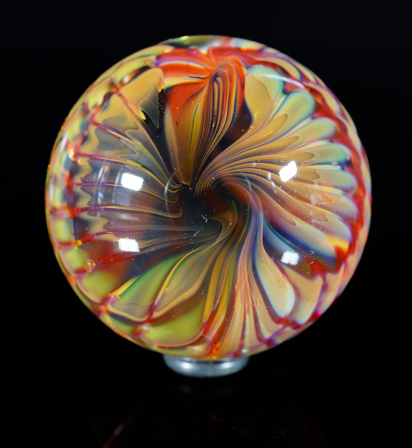Large Ginger Slurper Marble no.1 (28mm)