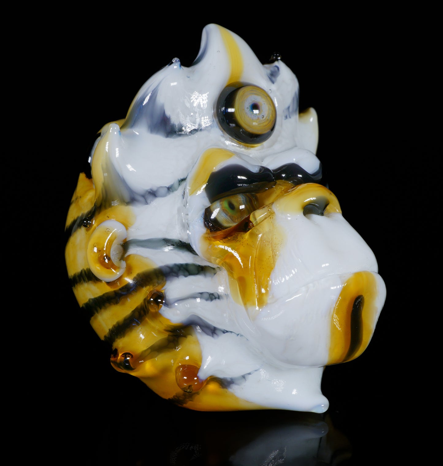 'Belmont' UV Tiger Wook Pendant