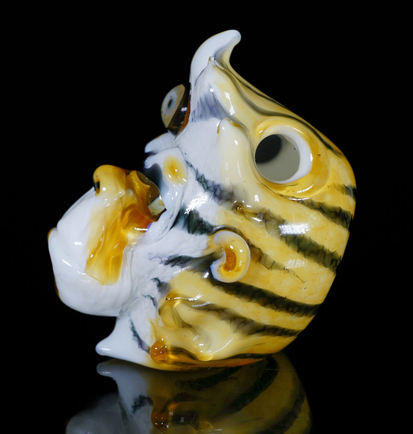 'Belmont' UV Tiger Wook Pendant