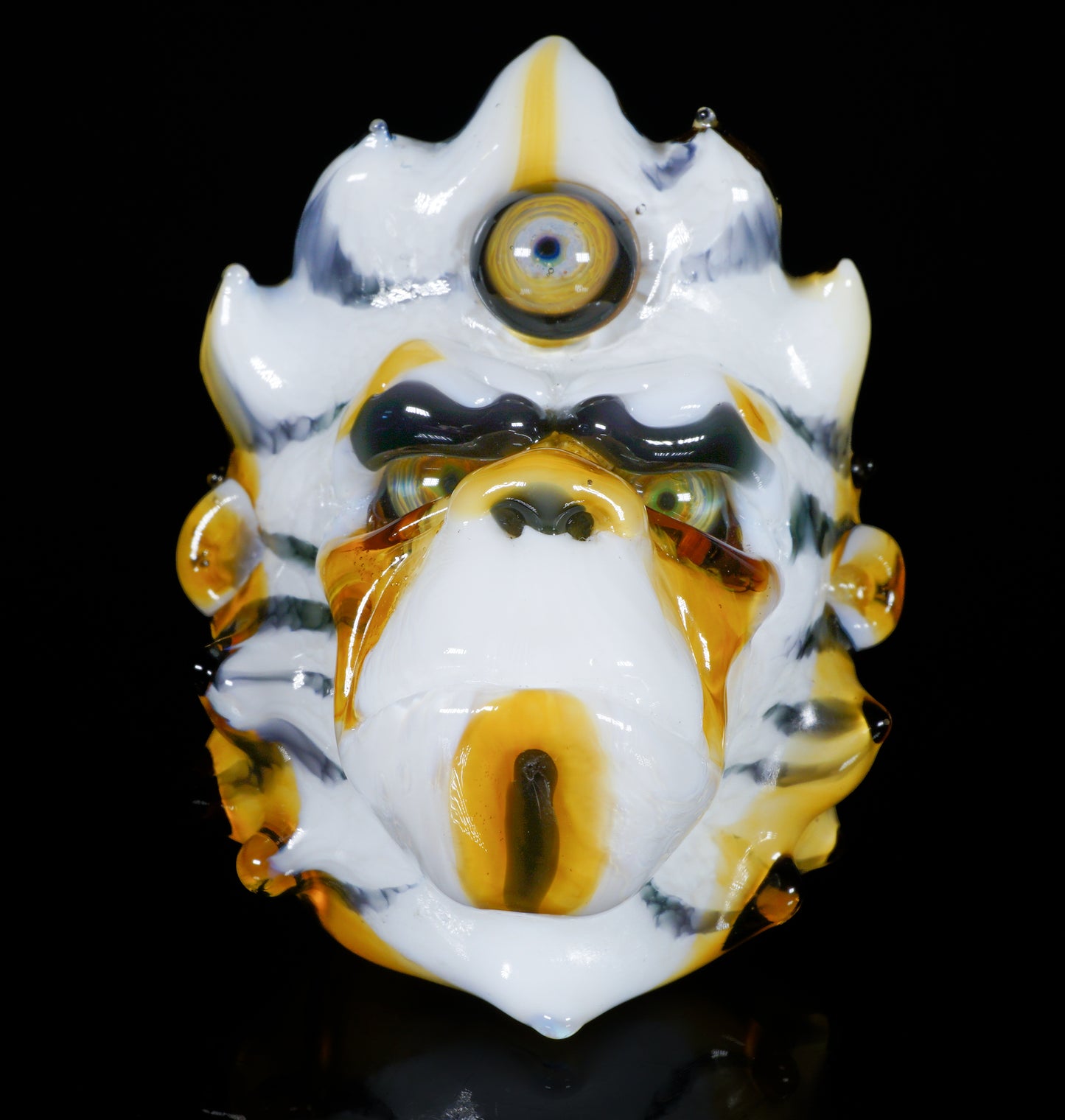 'Belmont' UV Tiger Wook Pendant
