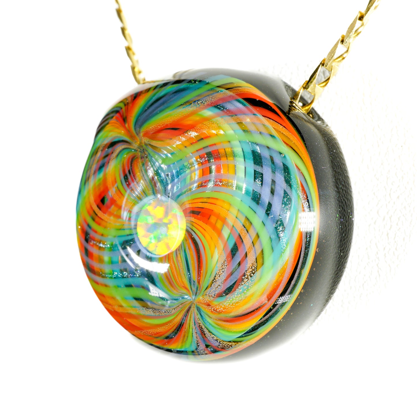 Galaxy Rainbow Retti Opal Pendant no.2