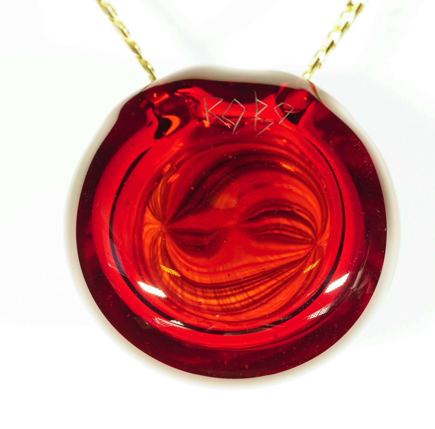 Pomegranate Rainbow Retti Opal Pendant no.7