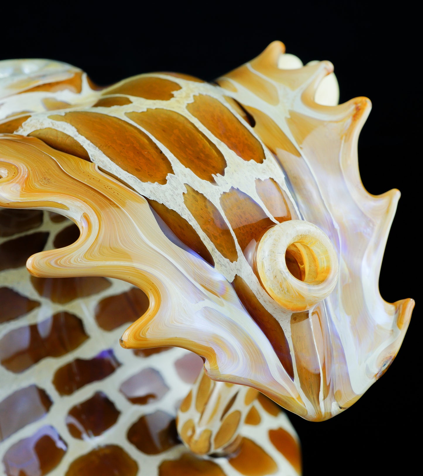 Giraffe Wipeout Wave + Surfboard Pendant