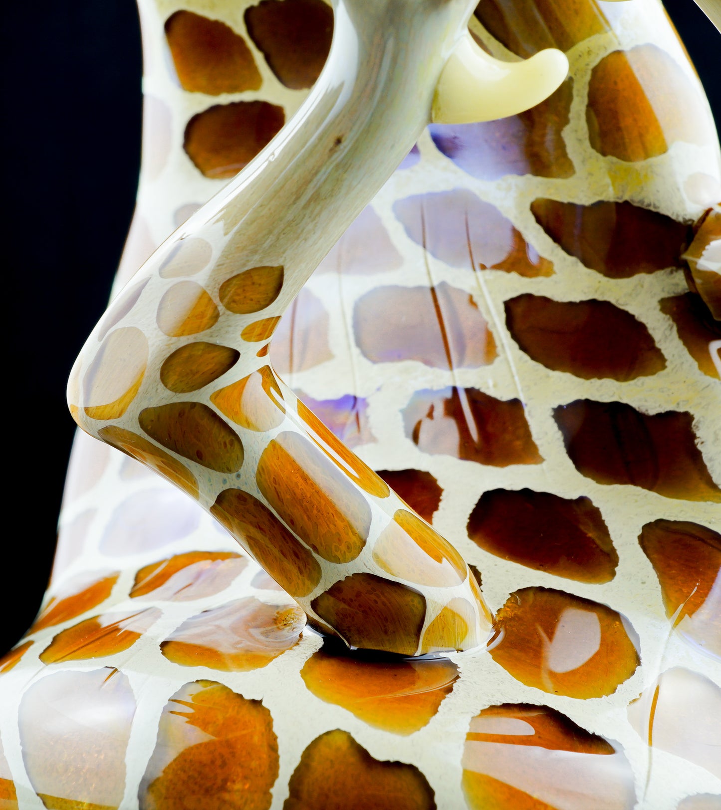 Giraffe Wipeout Wave + Surfboard Pendant