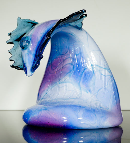 Crushed Opal UV Scribble Wave