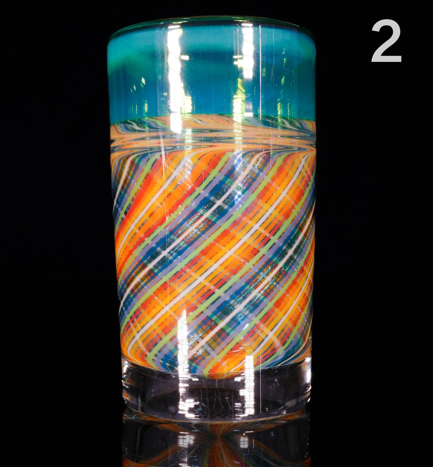 UV Rainbow Retti Shot Glasses