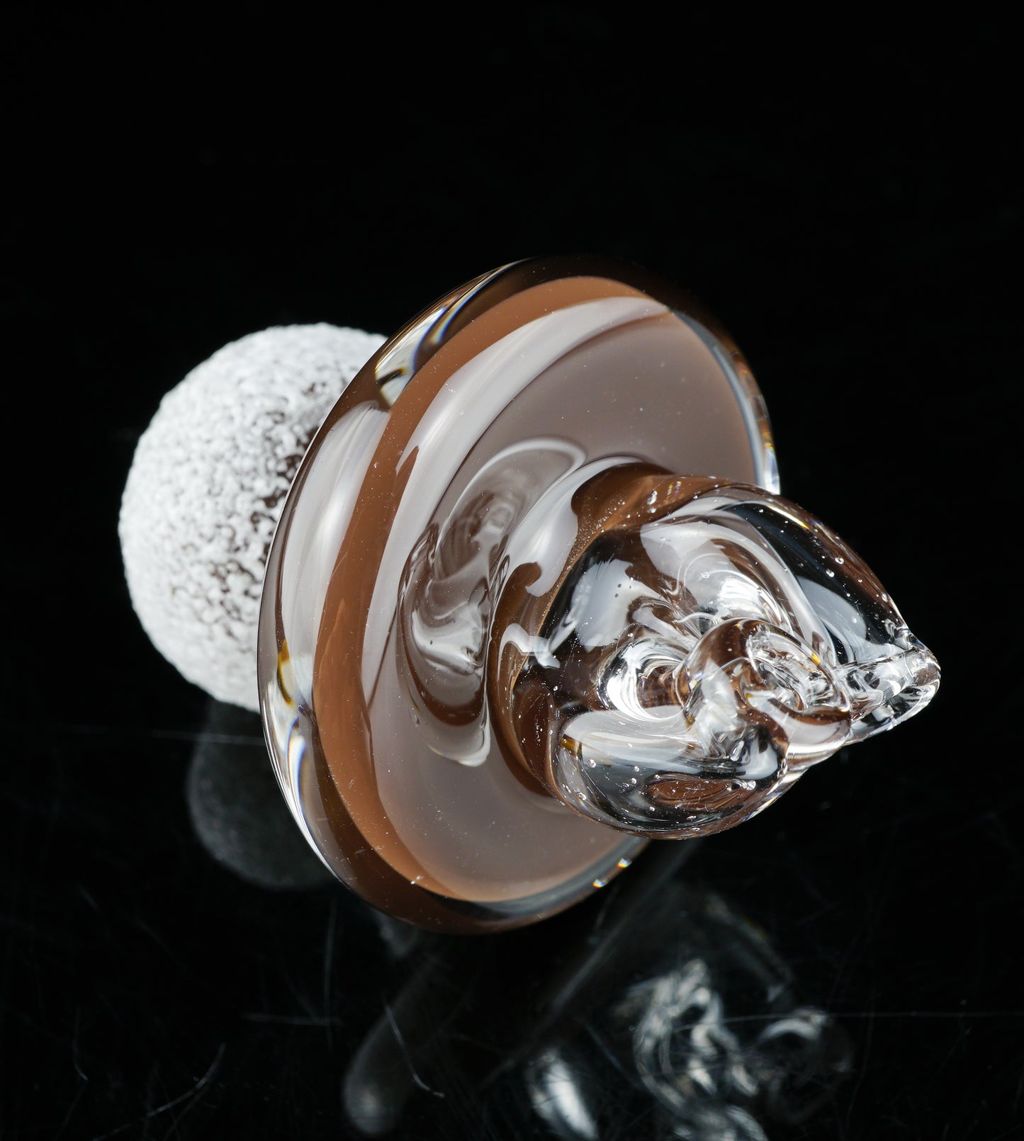 Sugar Coated Donut Spinner Cap + Kuhns Cap/Dabber Stand