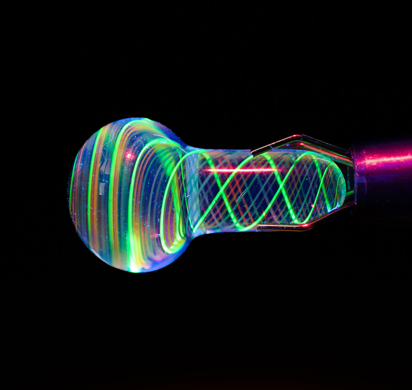 UV Rainbow Pinstripe Ball Pillar (single)