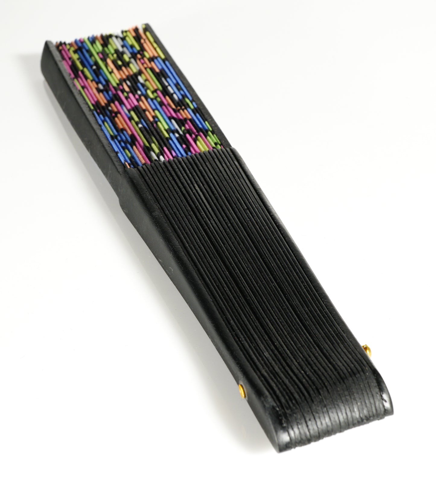 Black Monster Folding Fans + Art Print