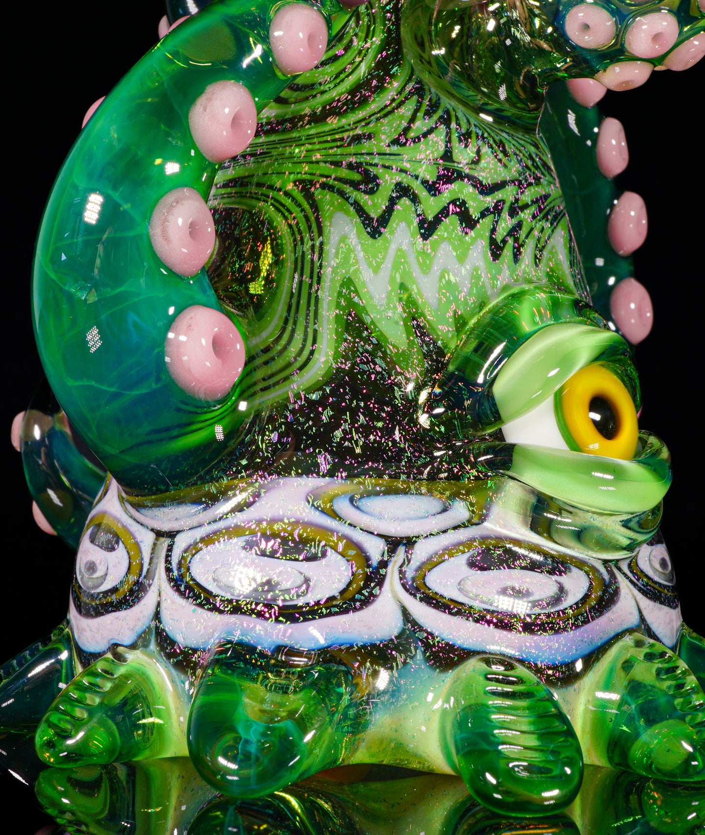 Milky Yoshi / Plantphibian / Illuminati Dichro Dotstack Brackish Saltacc WarpCurl
