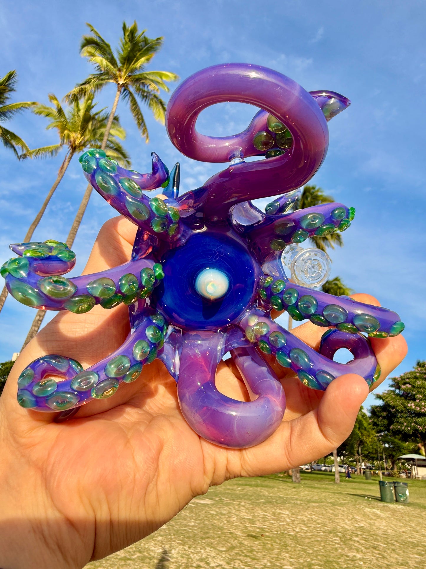 Stargazer and Dual UV Ion, Atomic Stardust Opal Squid Recylcer