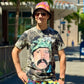 Cheech & Chong Bleach Dye T-Shirt (Medium)