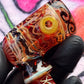 Squiggle Patternwork Corn Cob Pipe