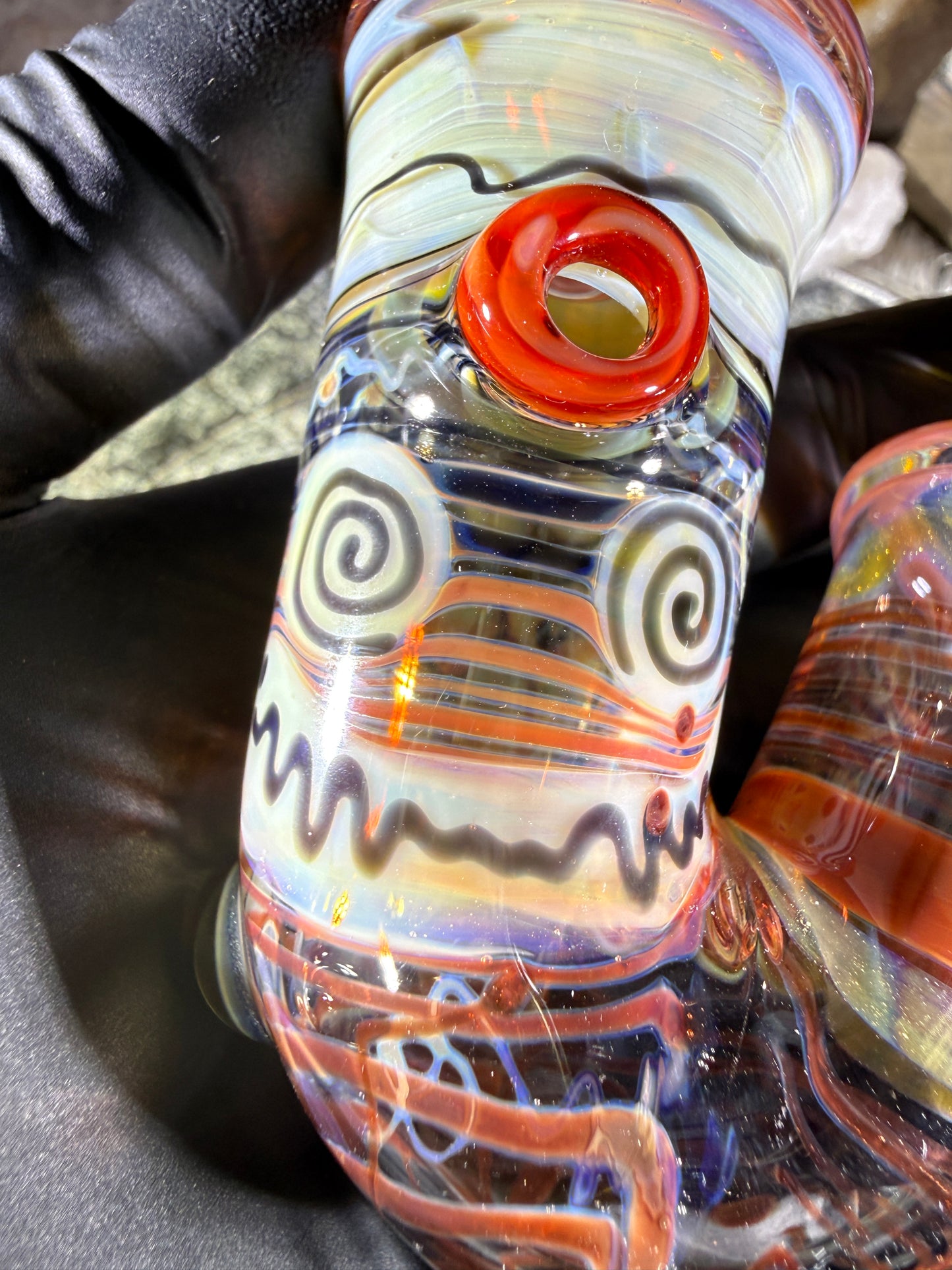 Fumed Scribble Smiley Thumbprint Sherlock