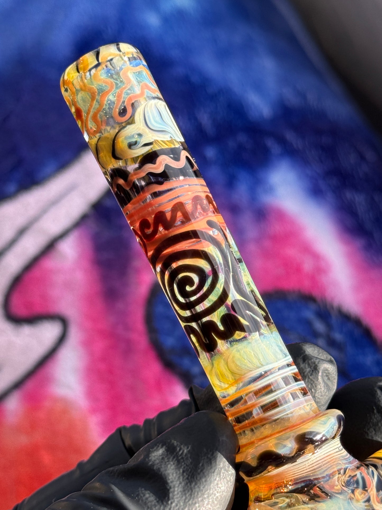 Smiley Squiggle Patternwork Hammer