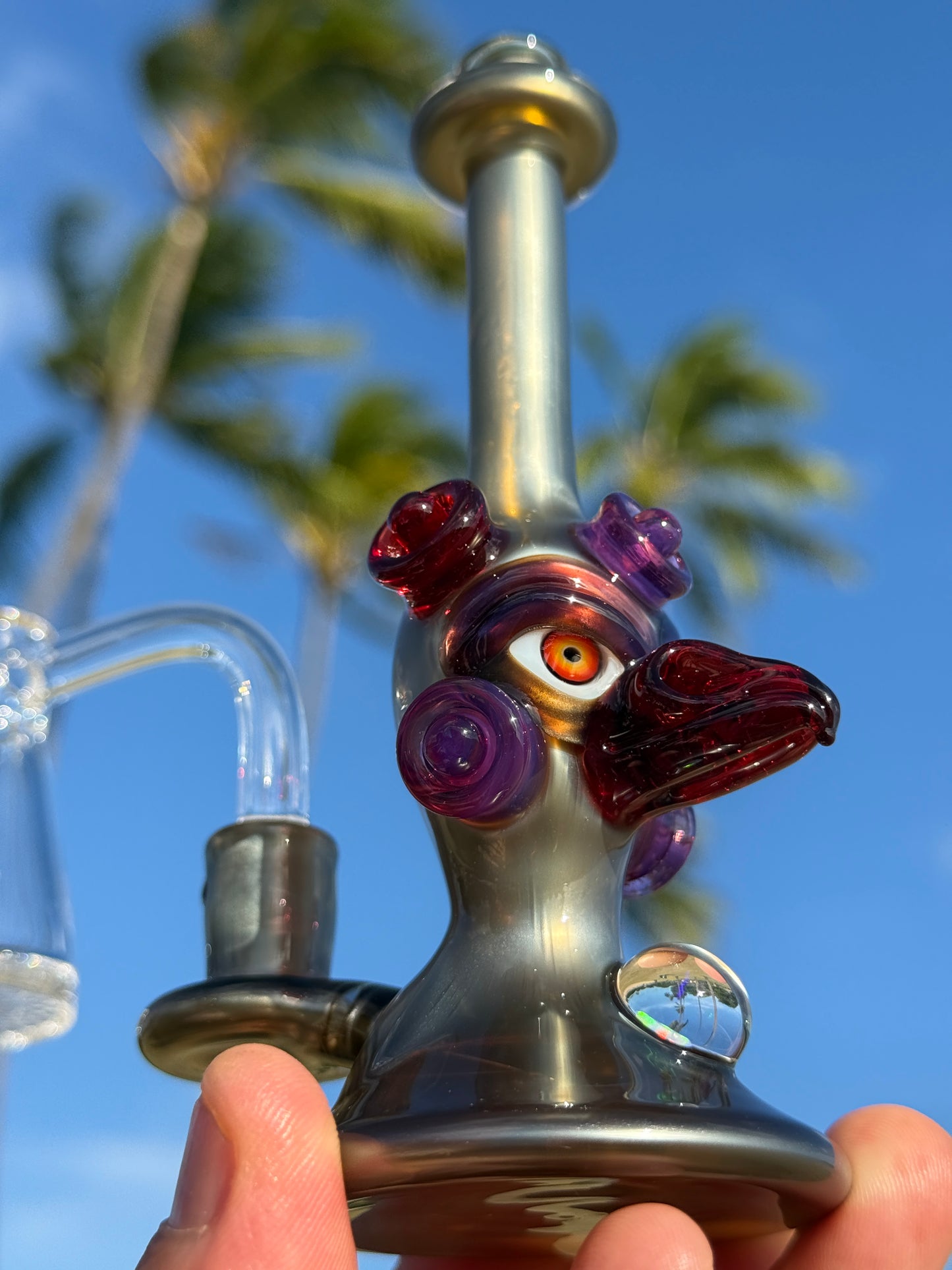 Electrum Bird Totem Mini Tube