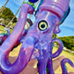 Stargazer and Dual UV Ion, Atomic Stardust Opal Squid Recylcer