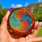 Rainbow Wigwag Quad Spinner