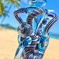 Full Sized Faceted Quad Donut Recycler