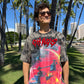 CHAOS Bleach Dye T-Shirt (Large)
