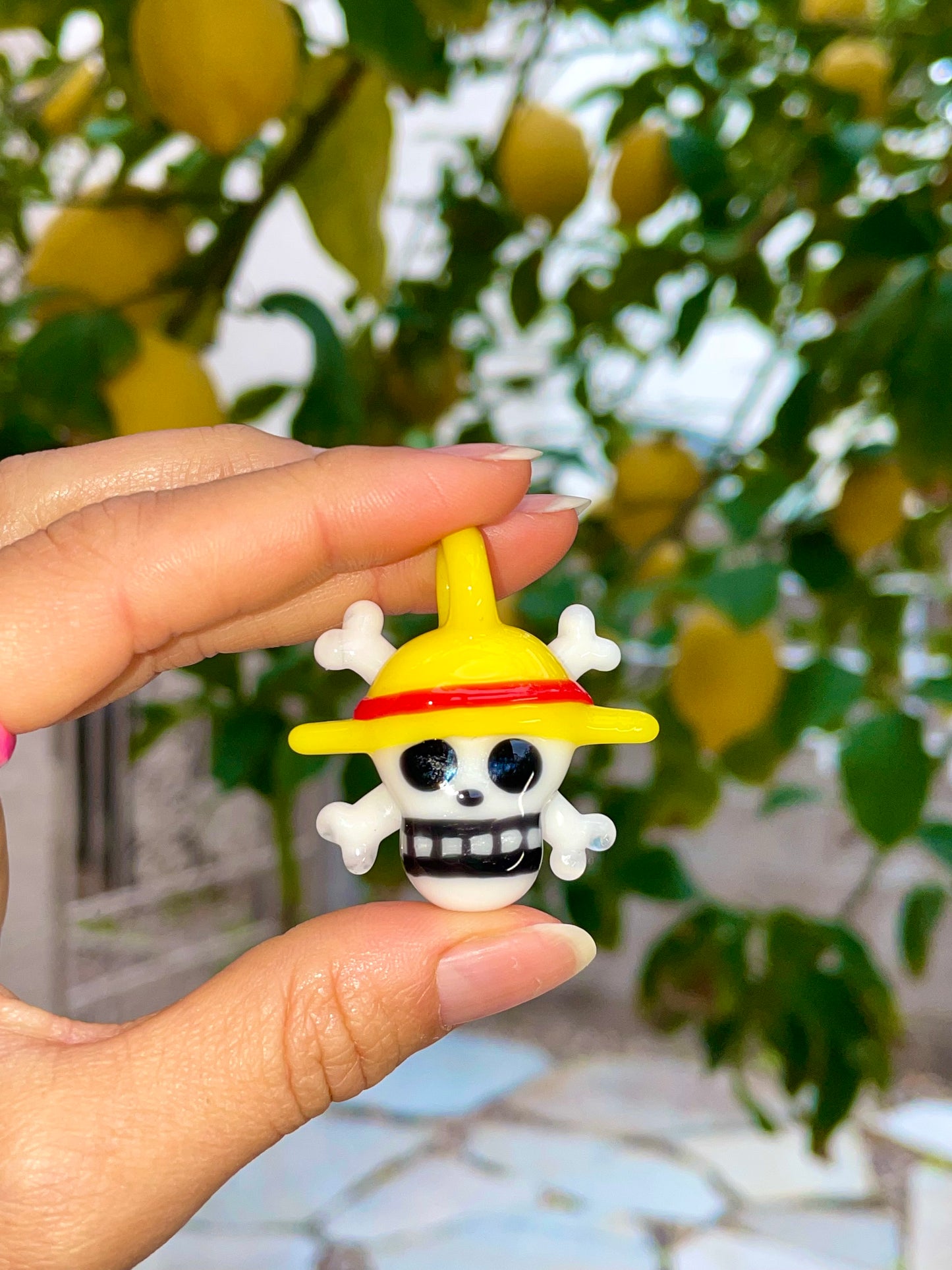 One Piece Skull Pendant