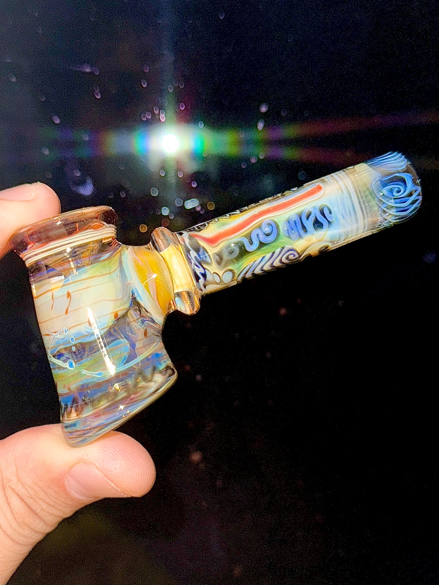 Fume Tech Skull Smiley Scribble Mini Hammer