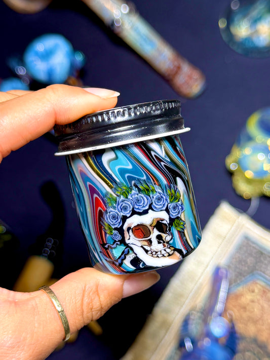 Bertha and UV Mushroom Jar