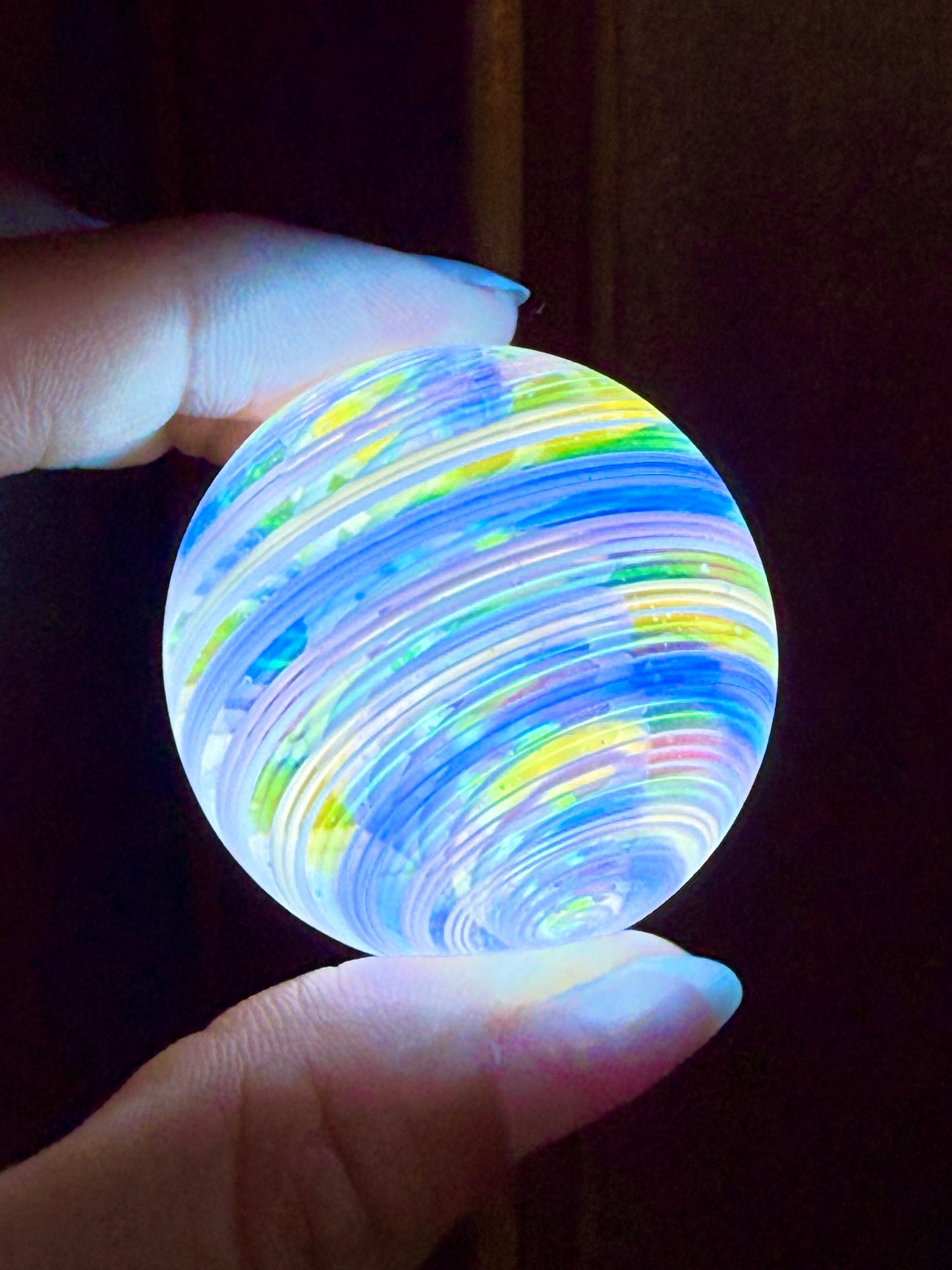 Quad UV Vortex Marble (37mm)