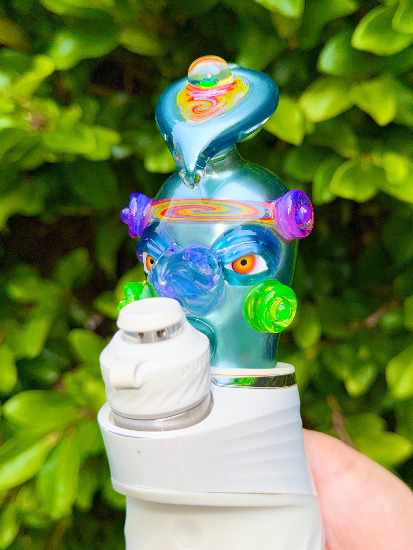 UV Neptunium Bird Head Dry Peak Top