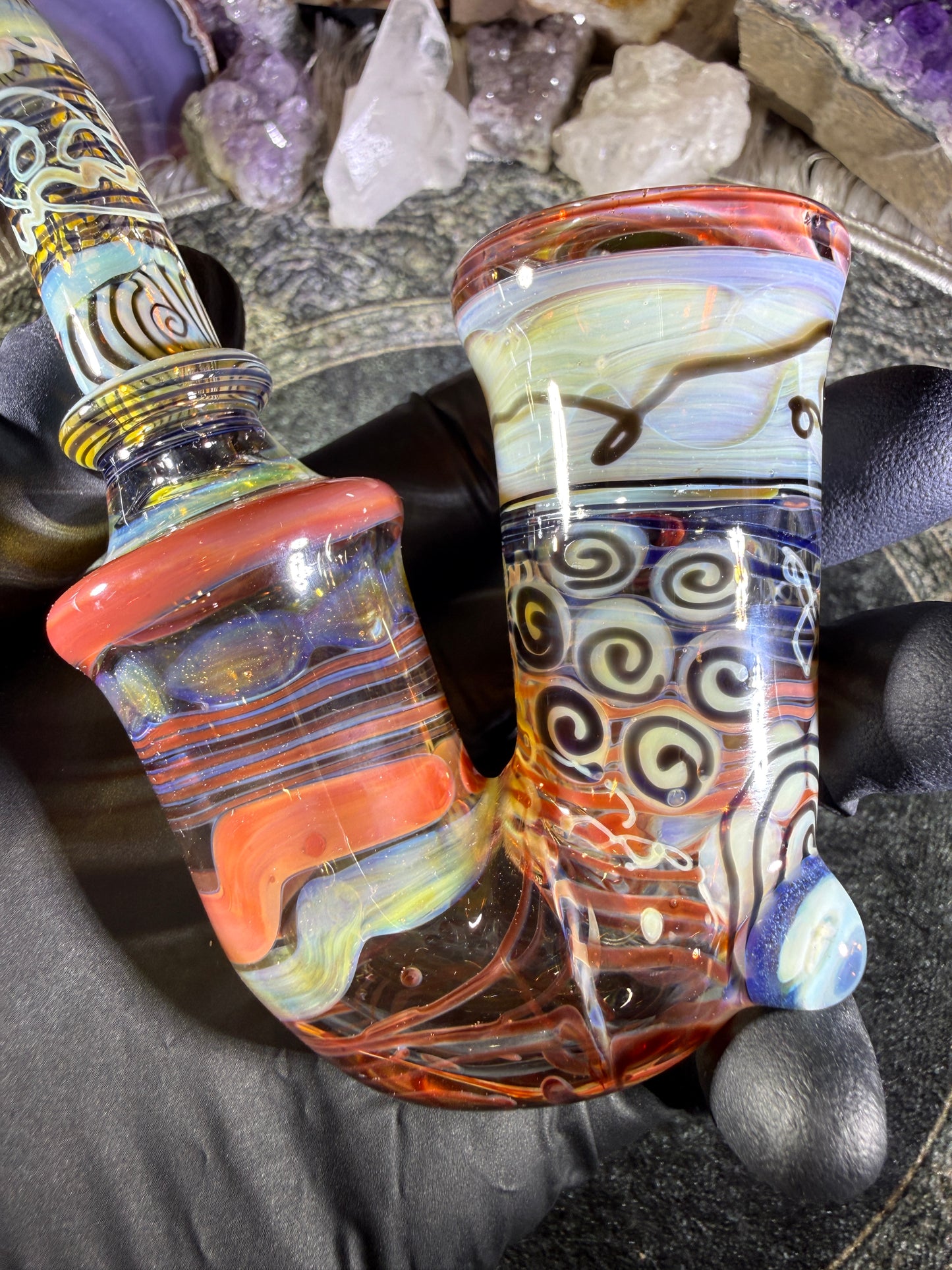 Fumed Scribble Smiley Thumbprint Sherlock