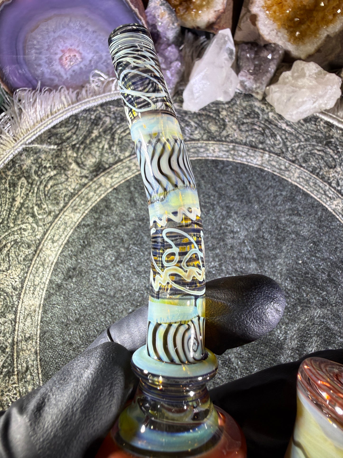 Fumed Scribble Smiley Thumbprint Sherlock