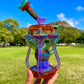 Rainbow Wigwag Quad Spinner