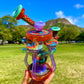 Rainbow Wigwag Quad Spinner