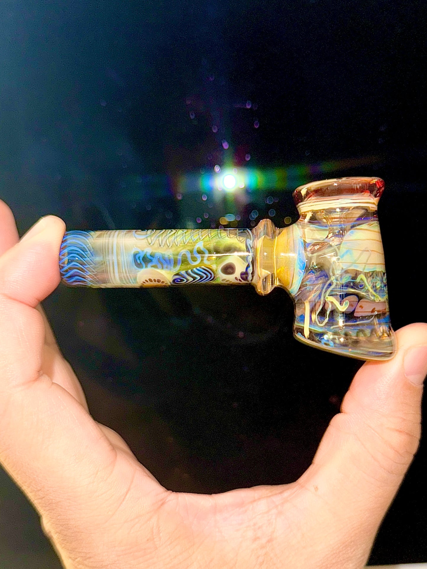 Fume Tech Skull Smiley Scribble Mini Hammer