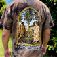 Four-Twenty Adam and Eve Bleach Dye T-shirt (Small)