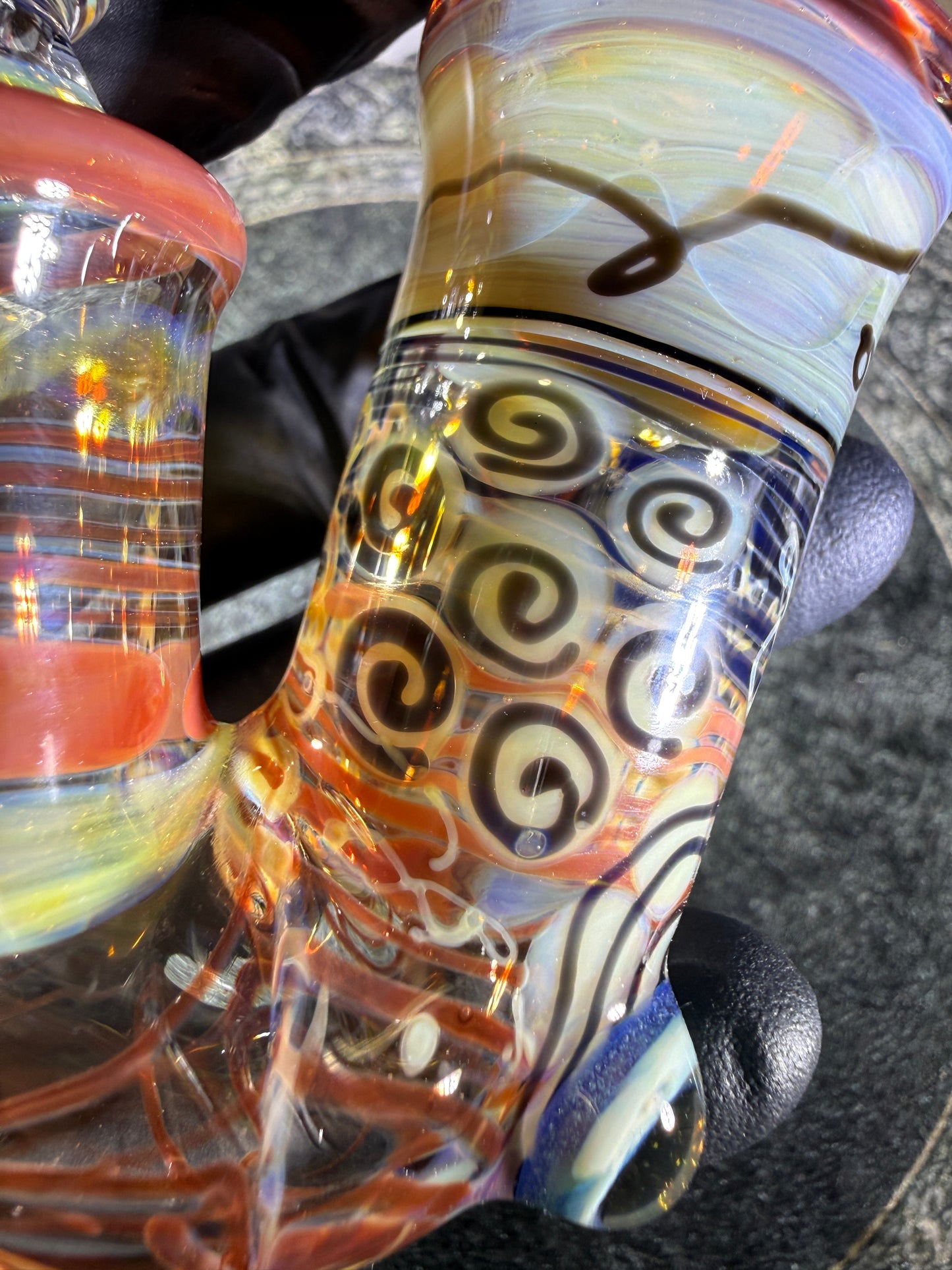 Fumed Scribble Smiley Thumbprint Sherlock