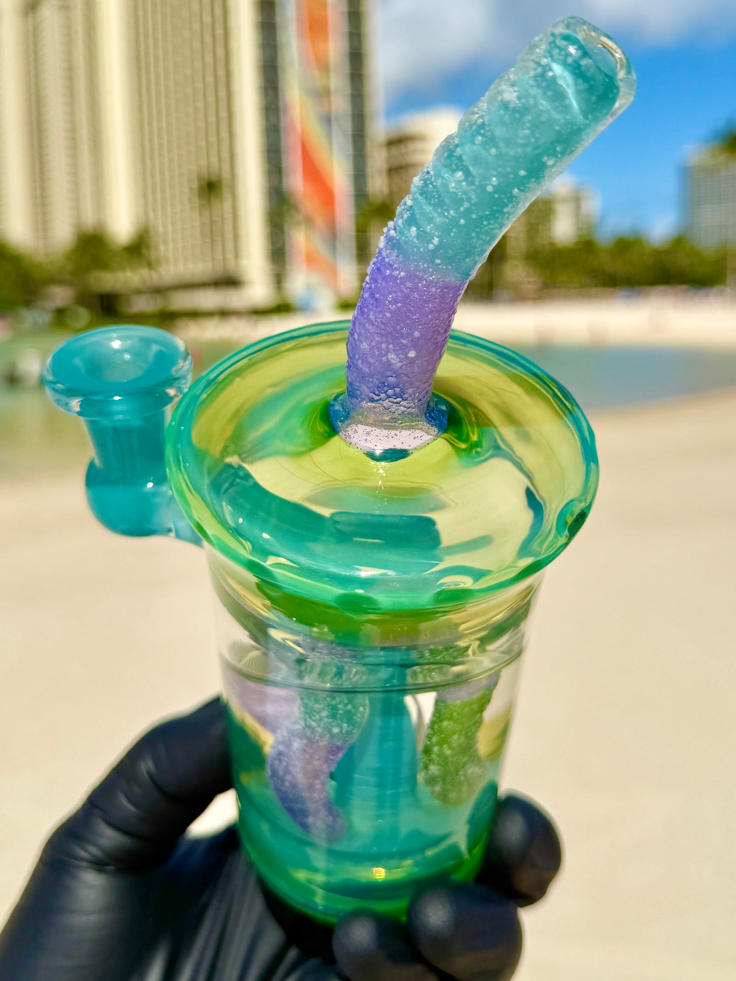 Sour Gummy Worm Cup
