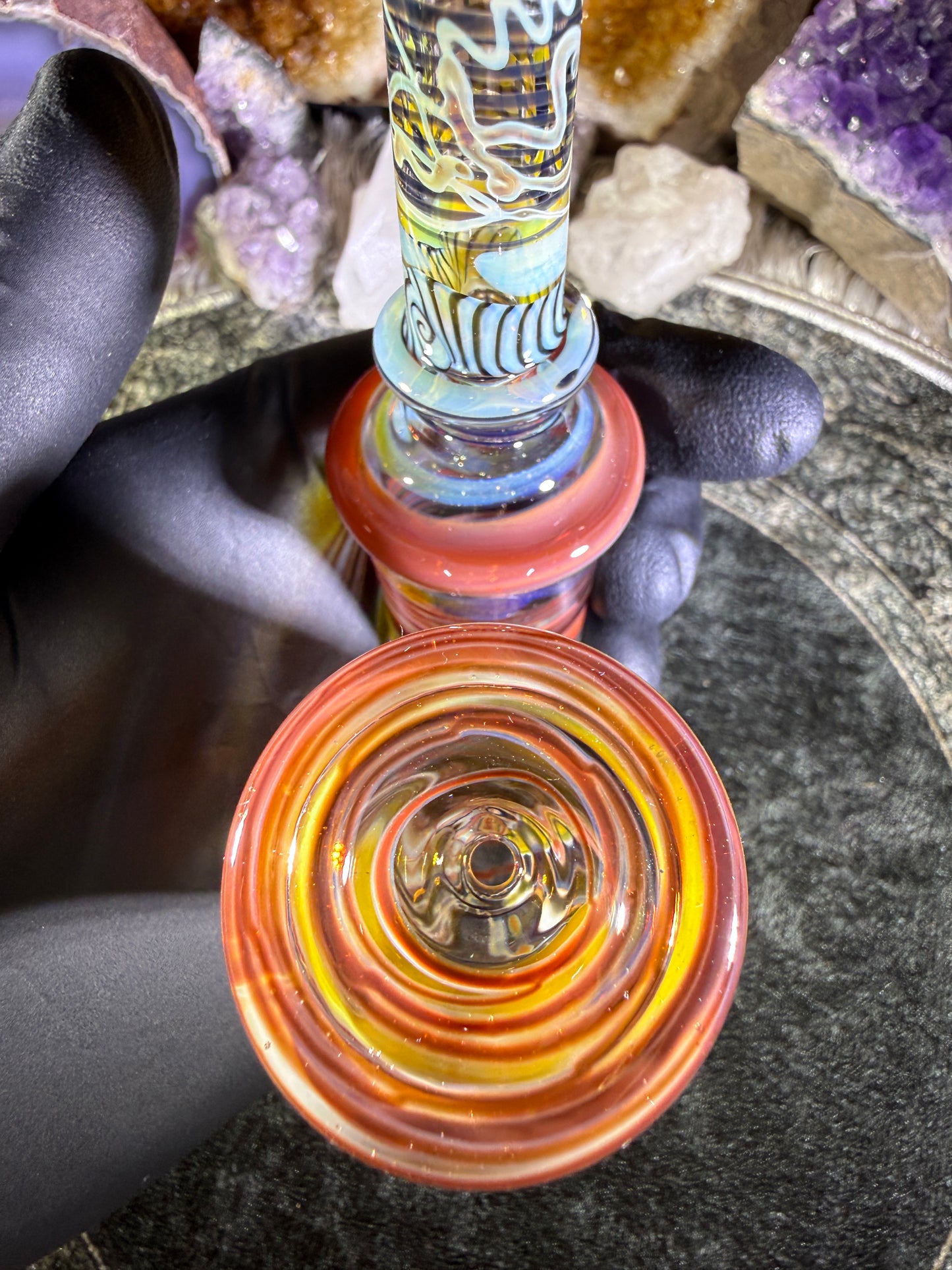 Fumed Scribble Smiley Thumbprint Sherlock