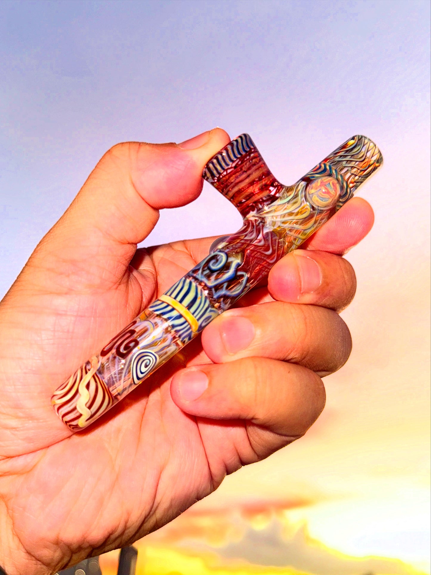 Fume Tech Thumbprint Scribble Smiley Mini Steamroller “Kazoo”