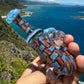 Faceted UV Fire and Ice Dichro Chip Stack Sherlock