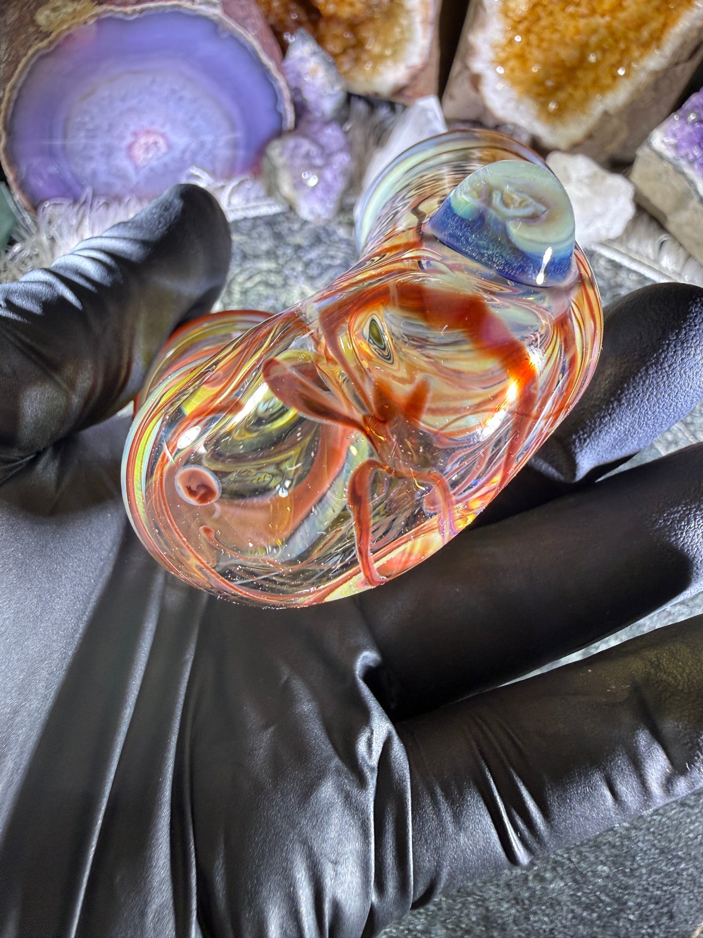 Fumed Scribble Smiley Thumbprint Sherlock