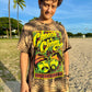 Official Cheech & Chong Bleach Dyed T-Shirt (XXL)
