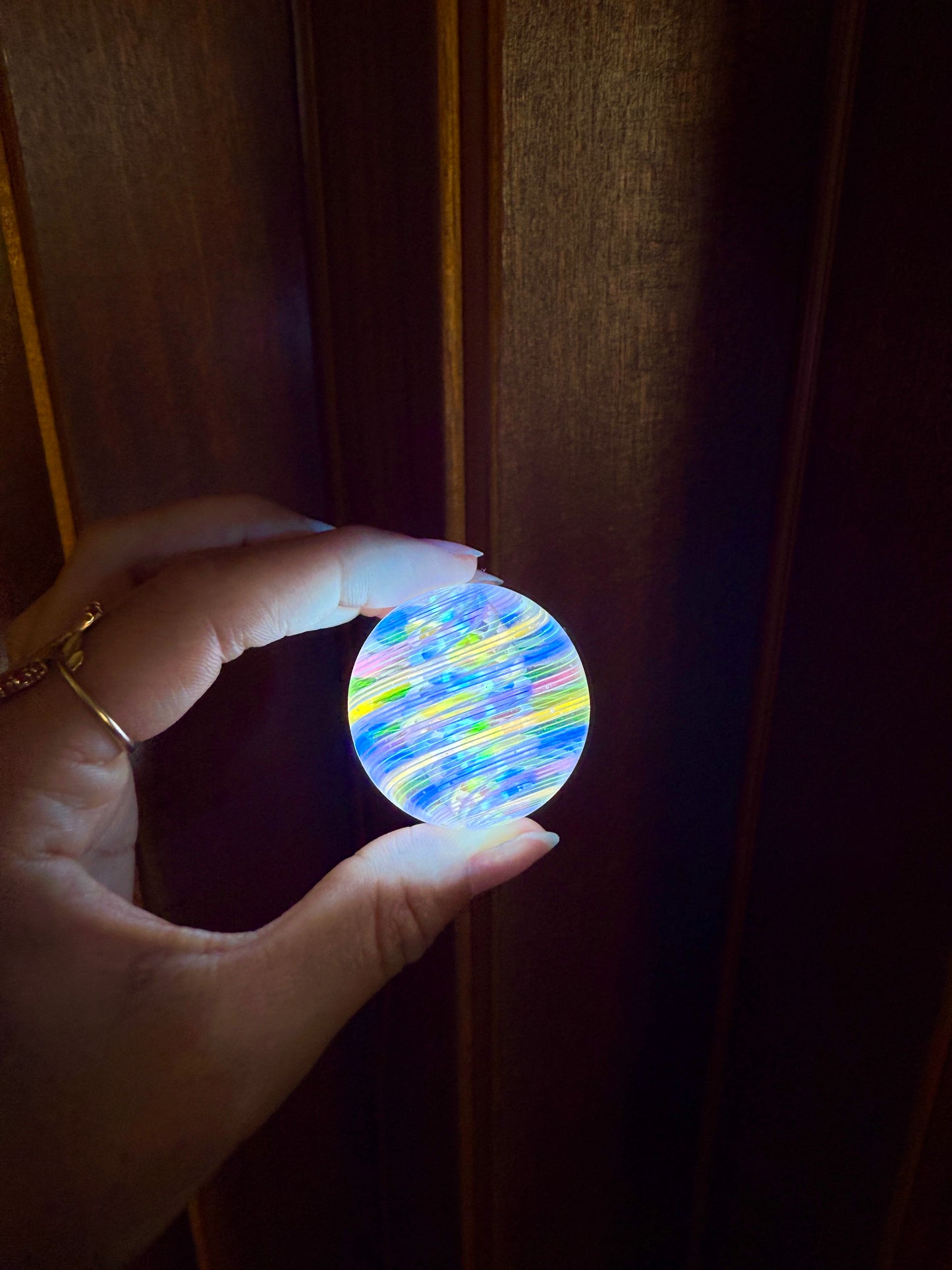 Quad UV Vortex Marble (37mm)