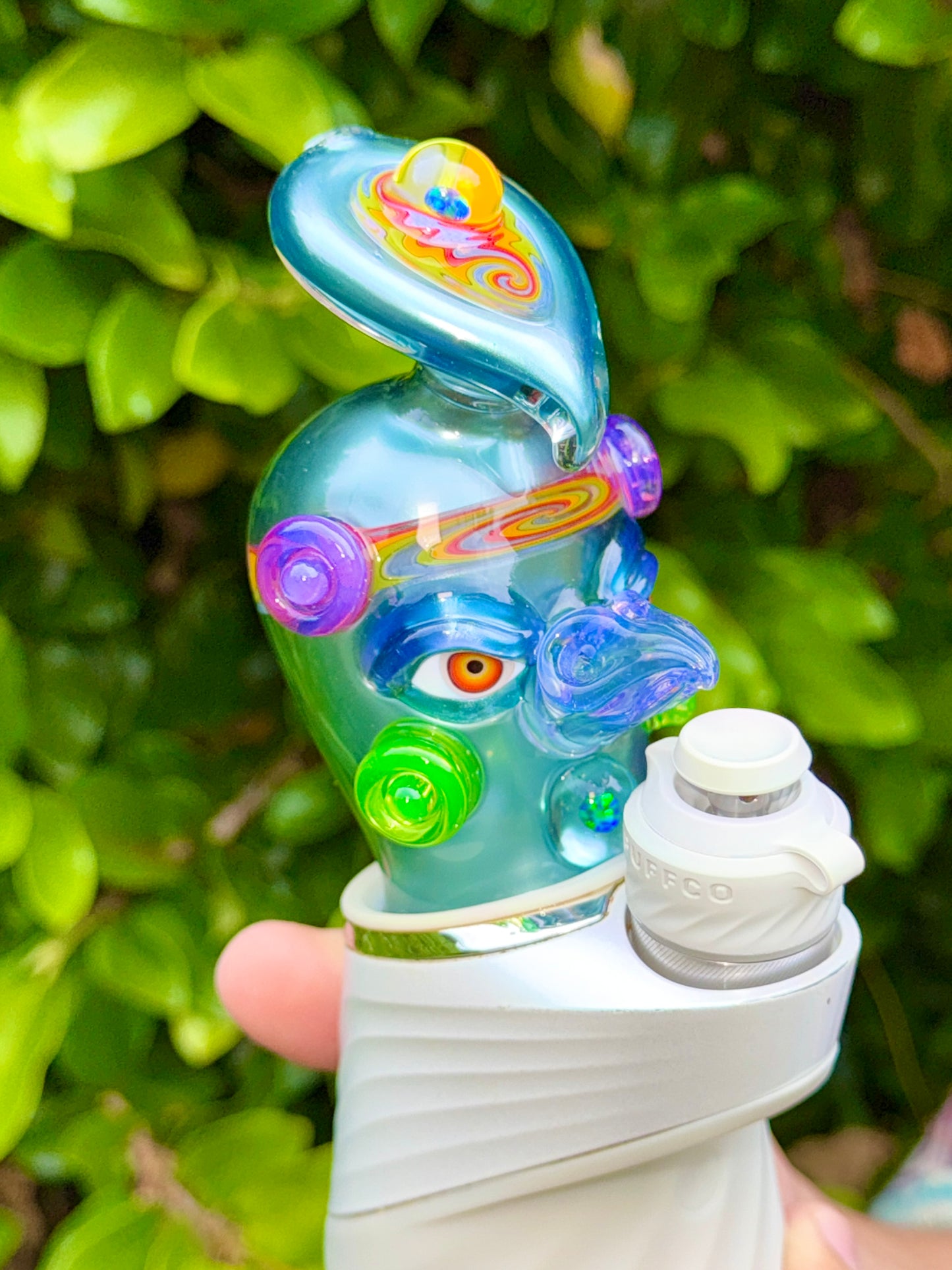 UV Neptunium Bird Head Dry Peak Top