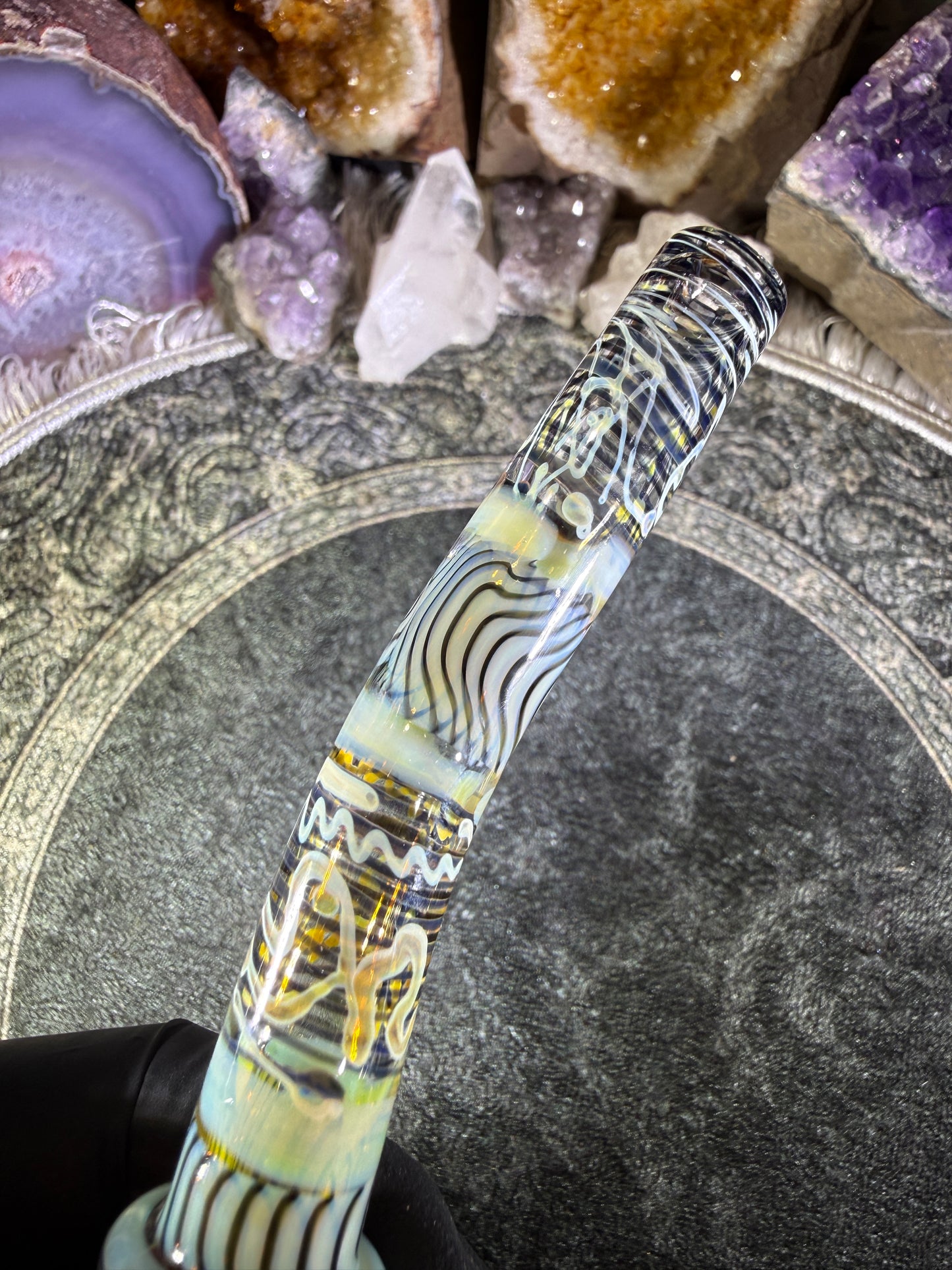 Fumed Scribble Smiley Thumbprint Sherlock