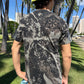 “Love is Blind” REBEL Cupid Angel Bleach Dye T-Shirt (Medium)