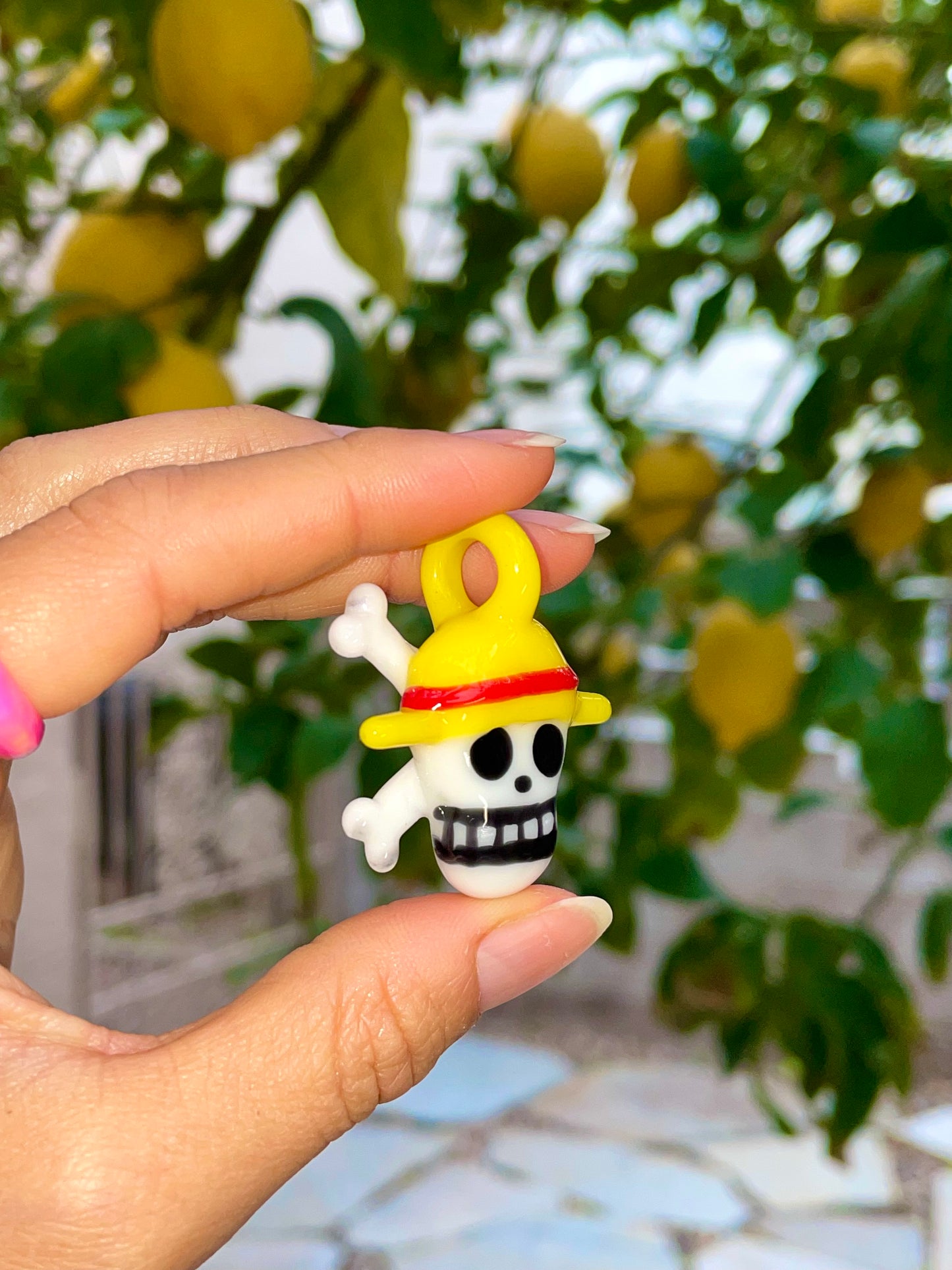 One Piece Skull Pendant