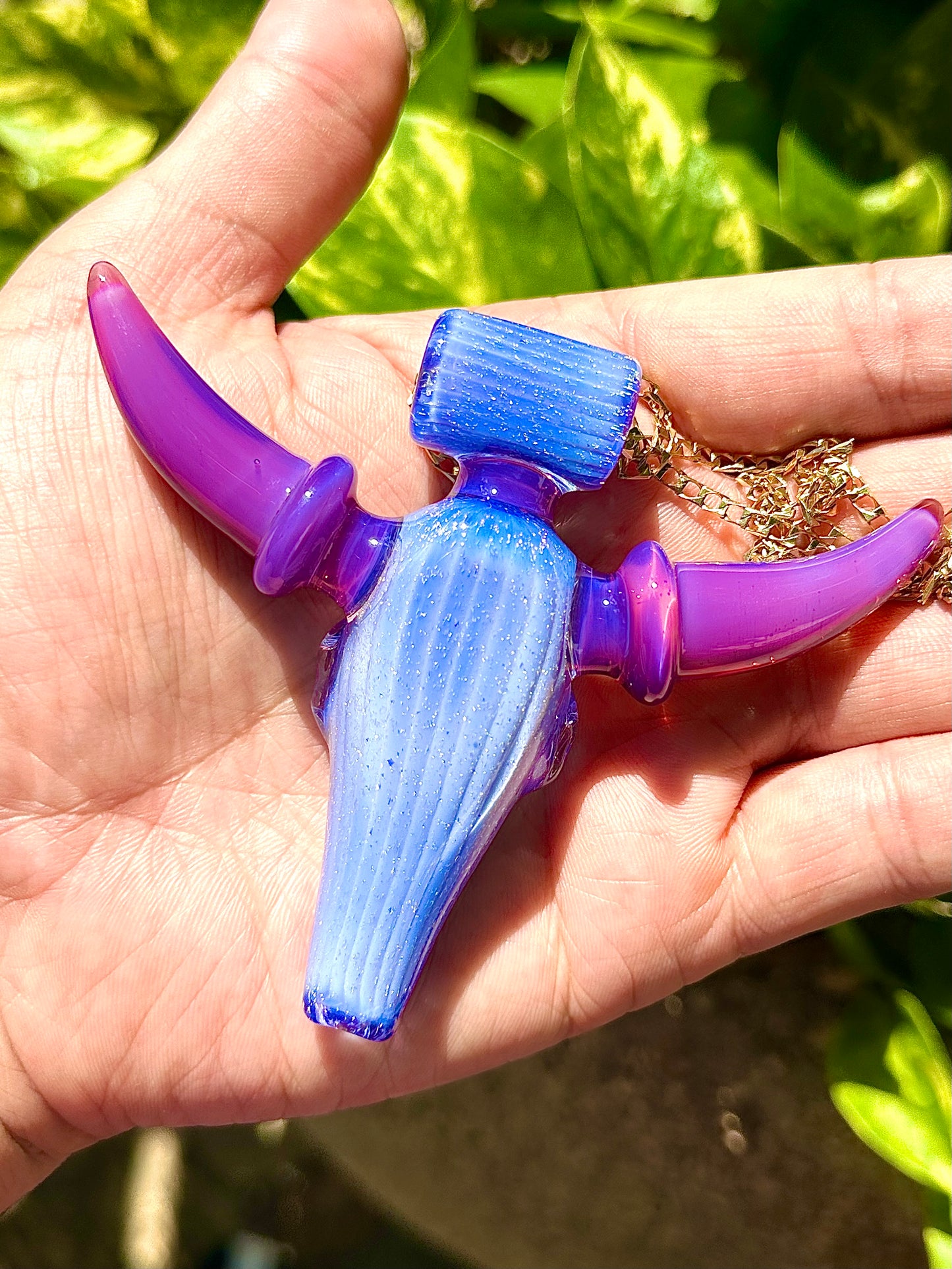 Dichro Sonic and Stargazer Cannabull Pendant