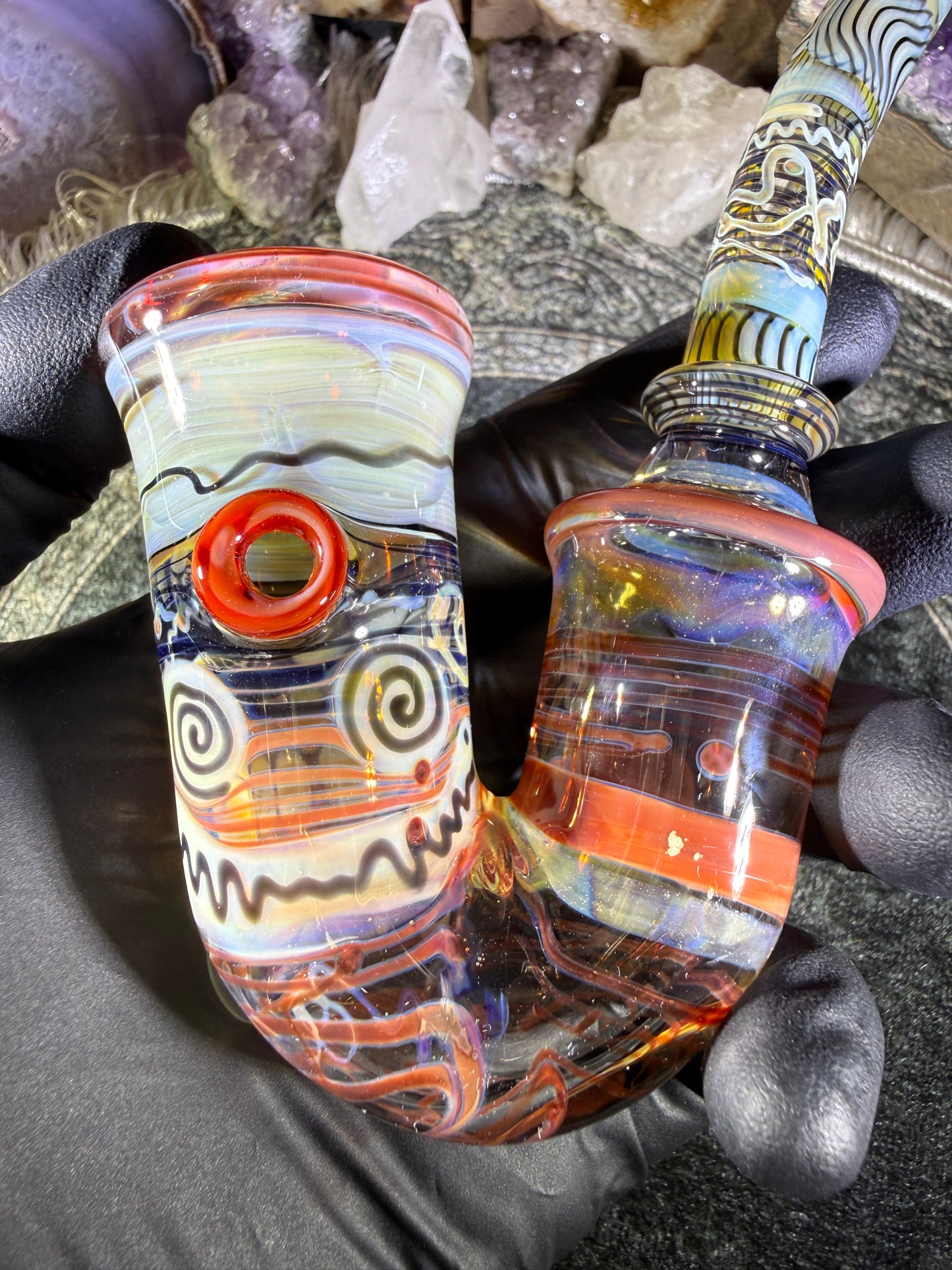 Fumed Scribble Smiley Thumbprint Sherlock